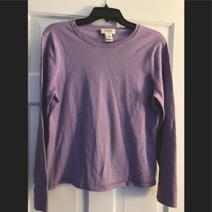 Talbots Lavender Sweater